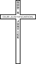 cross - God's justice, our justification
